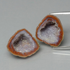 Gemme di Il geode di agata Multicolore naturale da  ct, Forma fantasia, Opaco