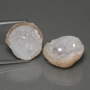 Geodi di agata naturale multicolore da 21,74 ct, forma fantasia, opaco