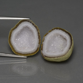 Geodi di agata naturale multicolore da 37,17 ct, forma fantasia, opaco