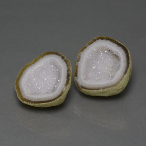 Geodi di agata naturale multicolore da 37,17 ct, forma fantasia, opaco
