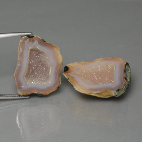Geodi di agata naturale multicolore da 41,89 ct, forma fantasia, opaco