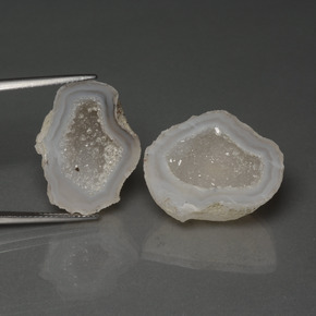 Geodi di agata naturale multicolore da 36,53 ct, forma fantasia, opaco