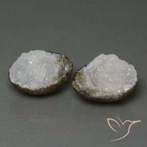 Gemme di Il geode di agata Multicolore naturale da 29.06 ct, Taglio a fantasia, Opaco