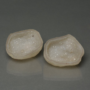 Geodi di agata naturale multicolore da 16,57 ct, forma fantasia, opaco