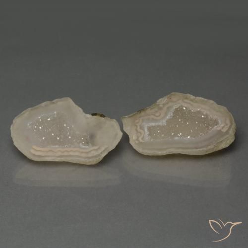 Gemme di Il geode di agata Multicolore naturale da 22.90 ct, Taglio a fantasia, Opaco