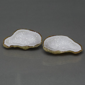 Gemme di Il geode di agata Multicolore naturale da 45.70 ct, Forma fantasia, Opaco