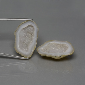 Geodi di agata naturale multicolore da 43,28 ct, forma fantasia, opaco