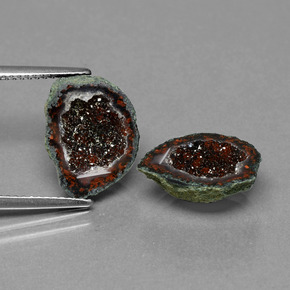 Gemme di Il geode di agata Multicolore naturale da  ct, Forma fantasia, Opaco