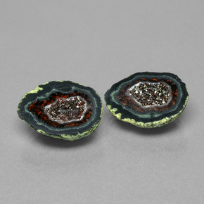 Gemme di Il geode di agata Multicolore naturale da  ct, Forma fantasia, Opaco