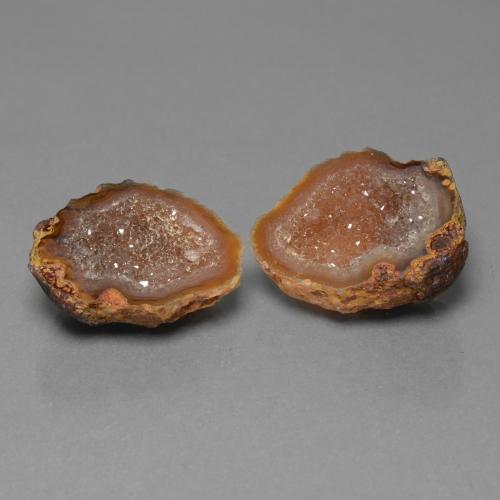 Geodi di agata naturale multicolore da 29,40 ct, forma fantasia, opaco
