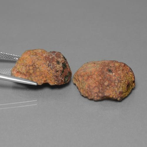 Geodi di agata naturale multicolore da 29,40 ct, forma fantasia, opaco