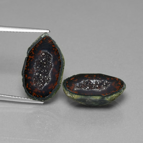 Gemme di Il geode di agata Multicolore naturale da  ct, Forma fantasia, Opaco