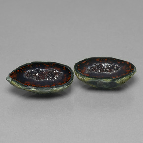 Gemme di Il geode di agata Multicolore naturale da  ct, Forma fantasia, Opaco