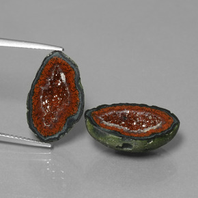 Gemme di Il geode di agata Multicolore naturale da  ct, Forma fantasia, Opaco