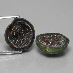 Gemme di Il geode di agata Multicolore naturale da  ct, Forma fantasia, Opaco