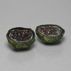 Gemme di Il geode di agata Multicolore naturale da  ct, Forma fantasia, Opaco