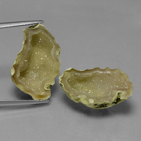 Geodi di agata naturale multicolore da 18,09 ct, forma fantasia, opaco