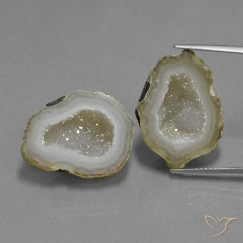 29.17ctw Naturale Multicolore Il geode di agata, Taglio a fantasia, Opaco