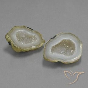 Gemme di Il geode di agata Multicolore naturale da 29.17 ct, Taglio a fantasia, Opaco