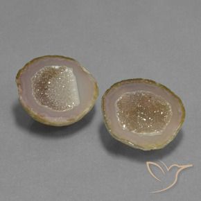 Gemme di Il geode di agata Multicolore naturale da 22.14 ct, Forma fantasia, Opaco