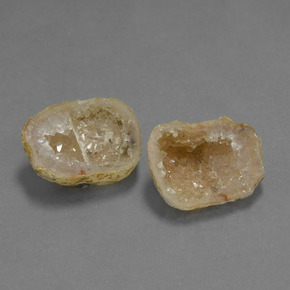Geodi di agata naturale multicolore da 19,68 ct, forma fantasia, opaco