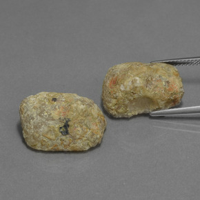 Geodi di agata naturale multicolore da 19,68 ct, forma fantasia, opaco