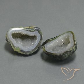 Gemme di Il geode di agata Multicolore naturale da 28.18 ct, Taglio a fantasia, Opaco