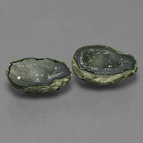 Gemme di Il geode di agata Multicolore naturale da  ct, Forma fantasia, Opaco