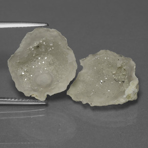 Geodi di agata naturale multicolore da 11,00 ct, forma fantasia, opaco
