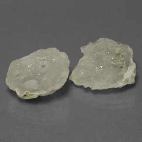 Geodi di agata naturale multicolore da 11,00 ct, forma fantasia, opaco