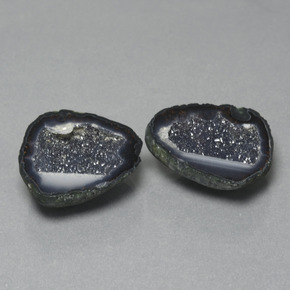 Geodi di agata naturale multicolore da 29,65 ct, forma fantasia, opaco