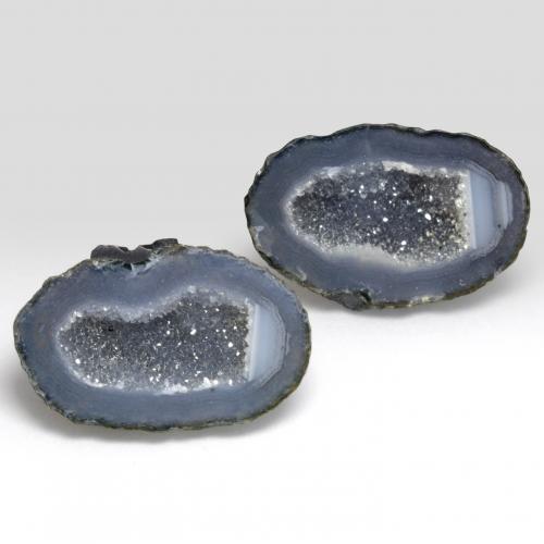 Gemme di Il geode di agata Multicolore naturale da 22.51 ct, Forma fantasia, Opaco
