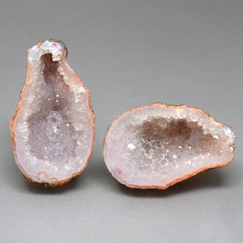 Geodi di agata naturale multicolore da 17,53 ct, forma fantasia, opaco