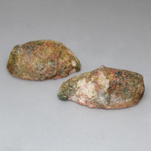 Geodi di agata naturale multicolore da 17,53 ct, forma fantasia, opaco