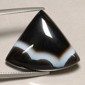 Agata naturale multicolore da 18,18 ct, forma fantasia, opaco