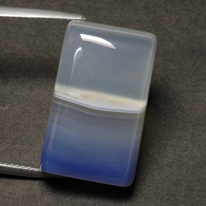 Agata naturale multicolore da 31,56 ct, trasparente, trasparente/traslucido