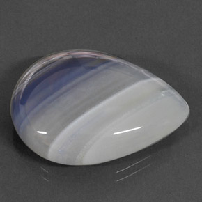 Agata naturale multicolore da 27,72 ct, trasparente, trasparente/traslucido