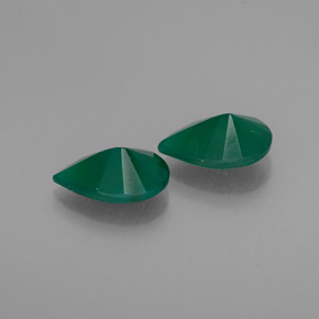 Gemme di Agata Verde naturale da  ct, Trasparente, Trasparente/Traslucido