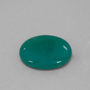 Agata naturale verde da 2,50 ct, trasparente, trasparente/traslucido