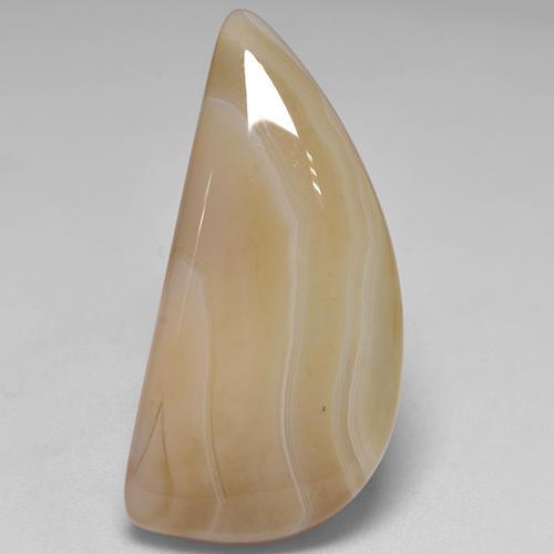 Agata naturale multicolore da 18,17 ct, forma fantasia, traslucido