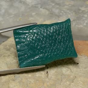 Agata naturale verde da 39,61 ct, forma fantasia, traslucido