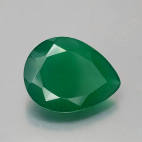 Agata Verde naturale da 5.67 ct, Trasparente, Trasparente/Traslucido