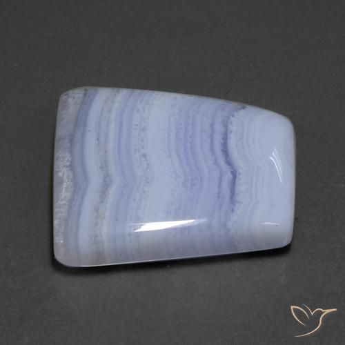 Agata viola reale naturale da 42.57 ct, Taglio a fantasia, Traslucido