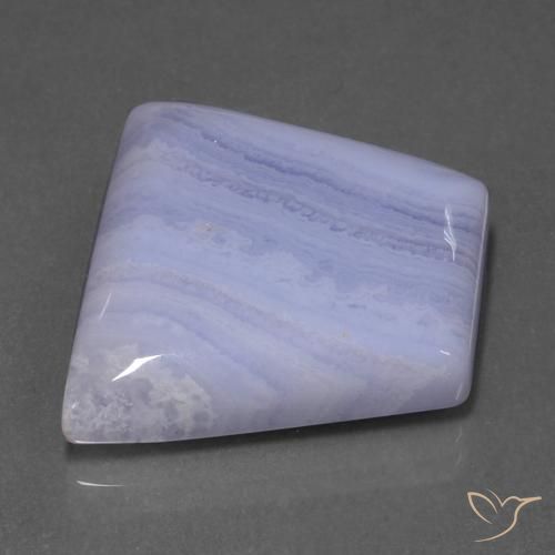 Agata Viola Reale Chiaro naturale da 37.90 ct, Taglio a fantasia, Traslucido