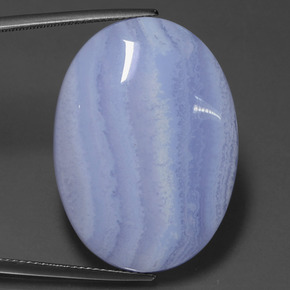 Agata multicolore naturale da 42,01 ct, taglio ovale, traslucido