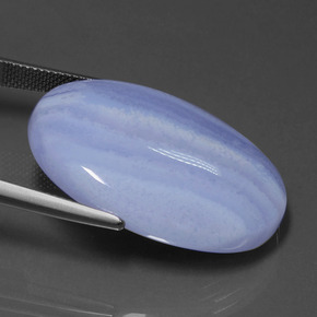 Agata multicolore naturale da 42,01 ct, taglio ovale, traslucido