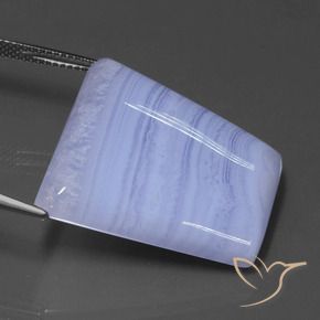 Agata naturale viola reale da 34,06 ct, forma fantasia, traslucido