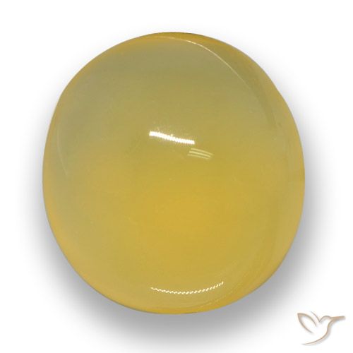 6.30ct Naturale Oro giallastro Agata, Ovale, Traslucido