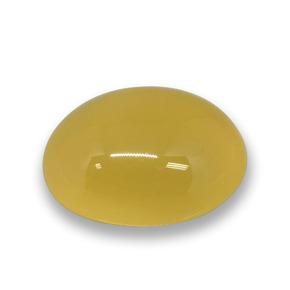 Agata Giallo naturale da 3.65 ct, Taglio ovale, Traslucido