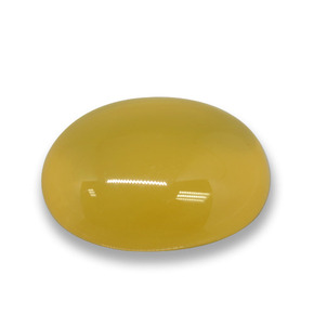 Agata naturale giallo da 2,98 ct, taglio ovale, traslucido